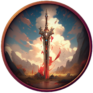 L'artefact Vemp, l'épée vampire, du roman space fantasy Galaxy Fantasy